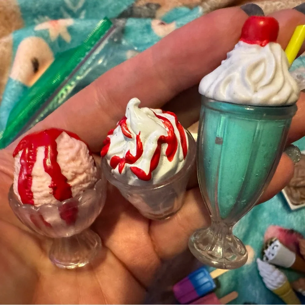 Our Generation for American Girl Dolls ice cream sundaes replacement retro diner